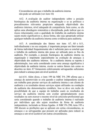 Normas Auditorias Perícia Contábil.