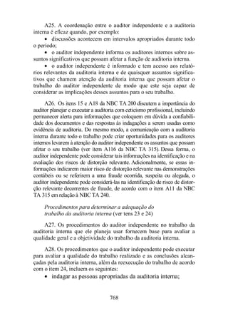 Normas Auditorias Perícia Contábil.