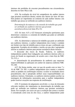 Normas Auditorias Perícia Contábil.