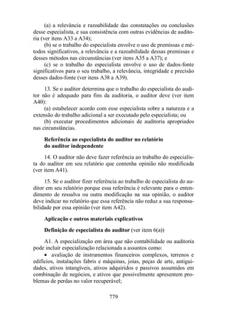 Normas Auditorias Perícia Contábil.