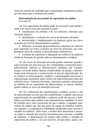 Normas Auditorias Perícia Contábil.