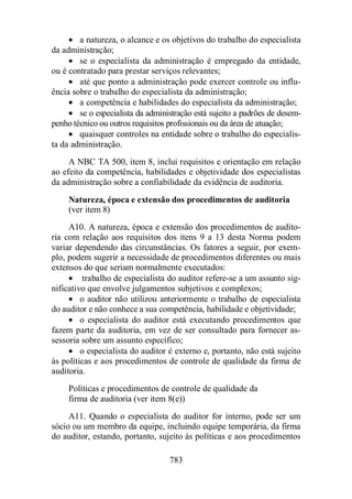 Normas Auditorias Perícia Contábil.