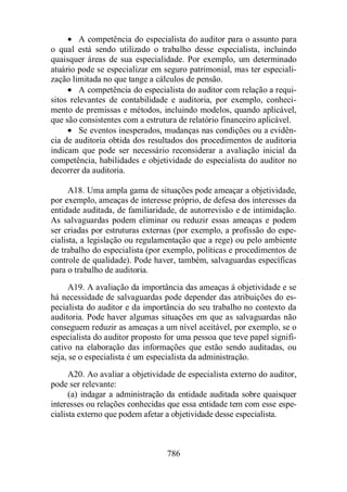 Normas Auditorias Perícia Contábil.