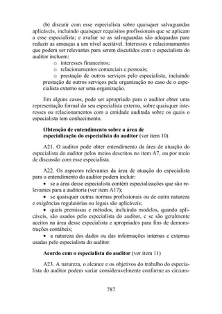 Normas Auditorias Perícia Contábil.