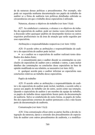 Normas Auditorias Perícia Contábil.