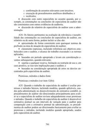 Normas Auditorias Perícia Contábil.