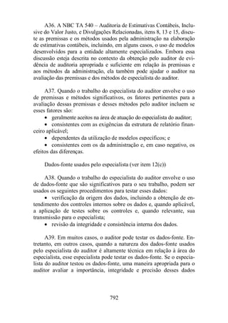 Normas Auditorias Perícia Contábil.