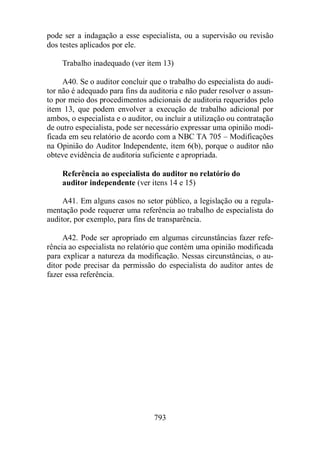 Normas Auditorias Perícia Contábil.