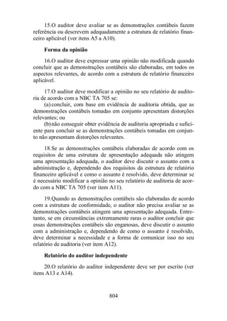 Normas Auditorias Perícia Contábil.