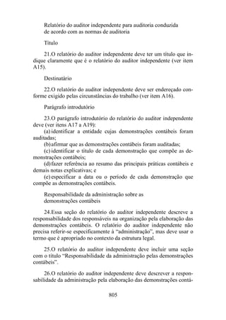 Normas Auditorias Perícia Contábil.