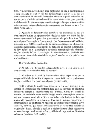 Normas Auditorias Perícia Contábil.