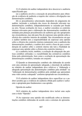 Normas Auditorias Perícia Contábil.