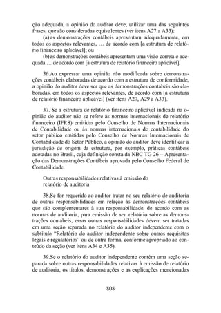 Normas Auditorias Perícia Contábil.