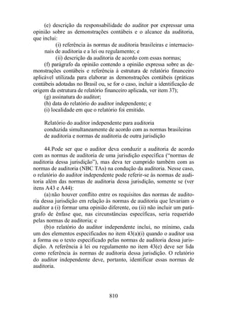 Normas Auditorias Perícia Contábil.