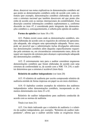 Normas Auditorias Perícia Contábil.