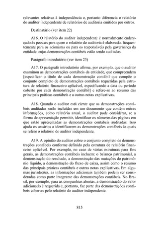 Normas Auditorias Perícia Contábil.