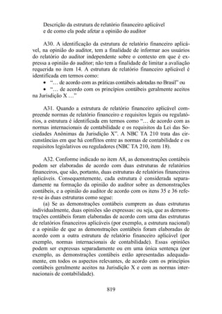 Normas Auditorias Perícia Contábil.