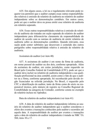 Normas Auditorias Perícia Contábil.