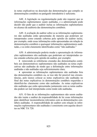 Normas Auditorias Perícia Contábil.