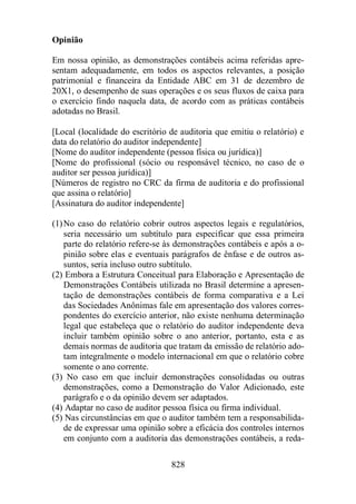 Normas Auditorias Perícia Contábil.