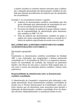 Normas Auditorias Perícia Contábil.