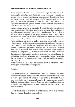 Normas Auditorias Perícia Contábil.