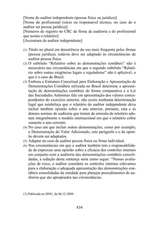 Normas Auditorias Perícia Contábil.