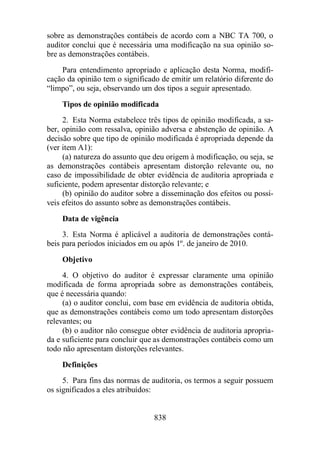 Normas Auditorias Perícia Contábil.