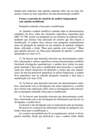 Normas Auditorias Perícia Contábil.