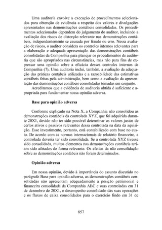 Normas Auditorias Perícia Contábil.