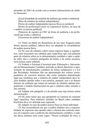 Normas Auditorias Perícia Contábil.