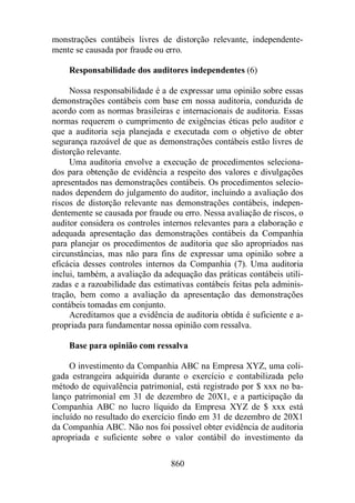 Normas Auditorias Perícia Contábil.