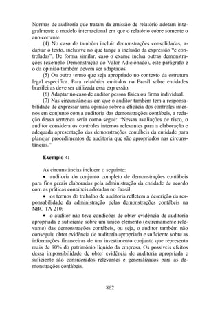 Normas Auditorias Perícia Contábil.