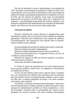 Normas Auditorias Perícia Contábil.