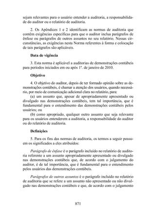 Normas Auditorias Perícia Contábil.