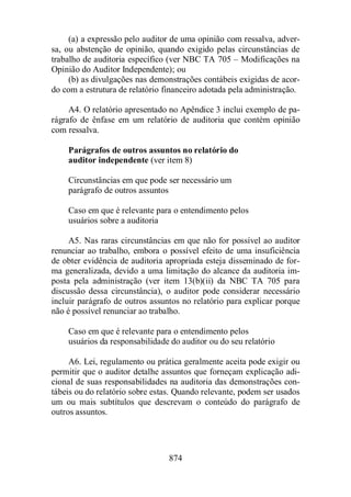 Normas Auditorias Perícia Contábil.