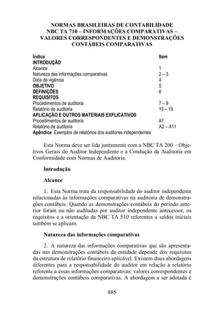 Normas Auditorias Perícia Contábil.