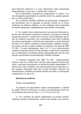 Normas Auditorias Perícia Contábil.