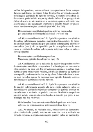 Normas Auditorias Perícia Contábil.
