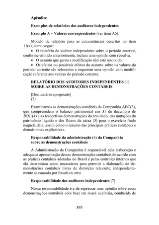 Normas Auditorias Perícia Contábil.