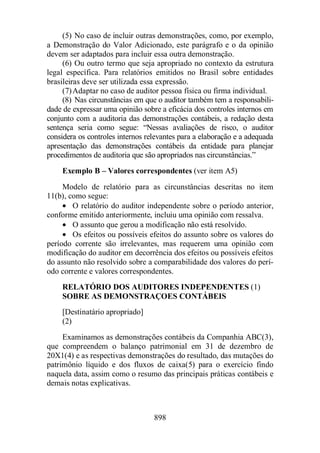 Normas Auditorias Perícia Contábil.