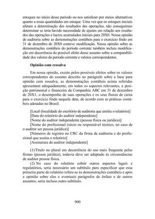 Normas Auditorias Perícia Contábil.