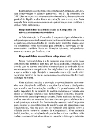 Normas Auditorias Perícia Contábil.