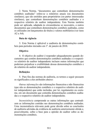 Normas Auditorias Perícia Contábil.