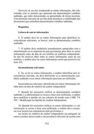 Normas Auditorias Perícia Contábil.