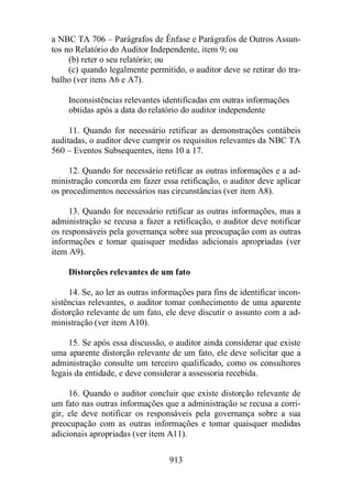 Normas Auditorias Perícia Contábil.