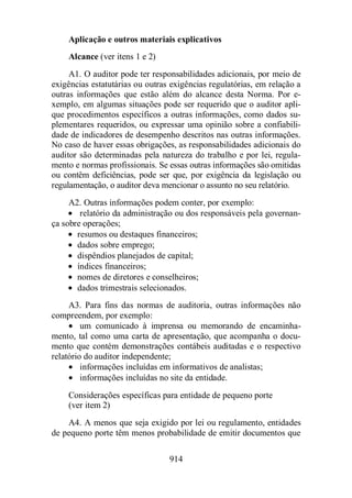 Normas Auditorias Perícia Contábil.