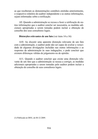 Normas Auditorias Perícia Contábil.