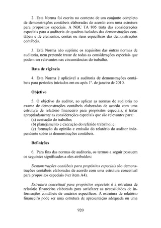 Normas Auditorias Perícia Contábil.