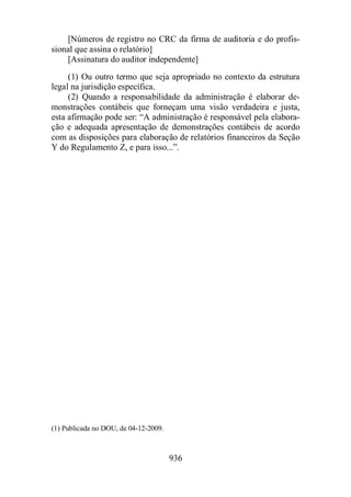 Normas Auditorias Perícia Contábil.